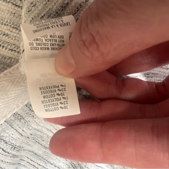 Aerie Oversized Split Hem Crewneck Cotton Blend Sweatshirt Women’s Small - Picture 6 of 8